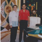 With Sultan of Brunei